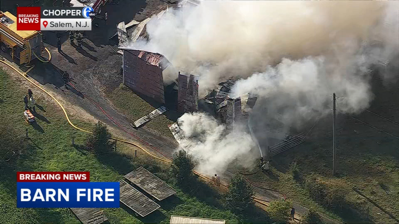 Crews battle large barn fire in Lower Alloways Creek Twp., NJ
       — Doylestown Community news