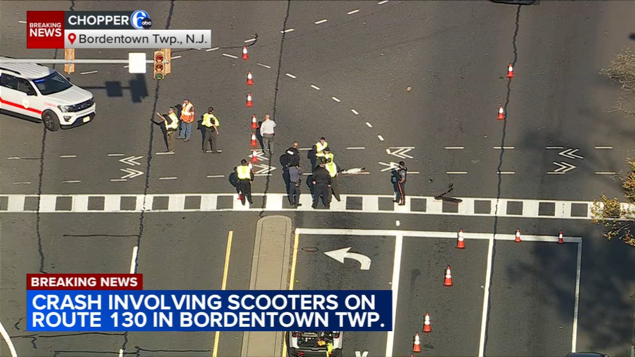 Multiple scooter riders reportedly struck in Bordentown Twp., NJ
— 6ABC Action News (Philadelphia)